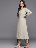 Libas Woven Design Pastels Dobby Kurta