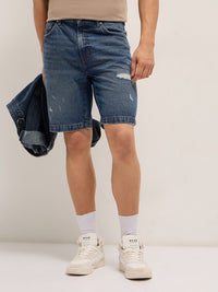 THE BEAR HOUSE Men Relaxed Fit Denim Short