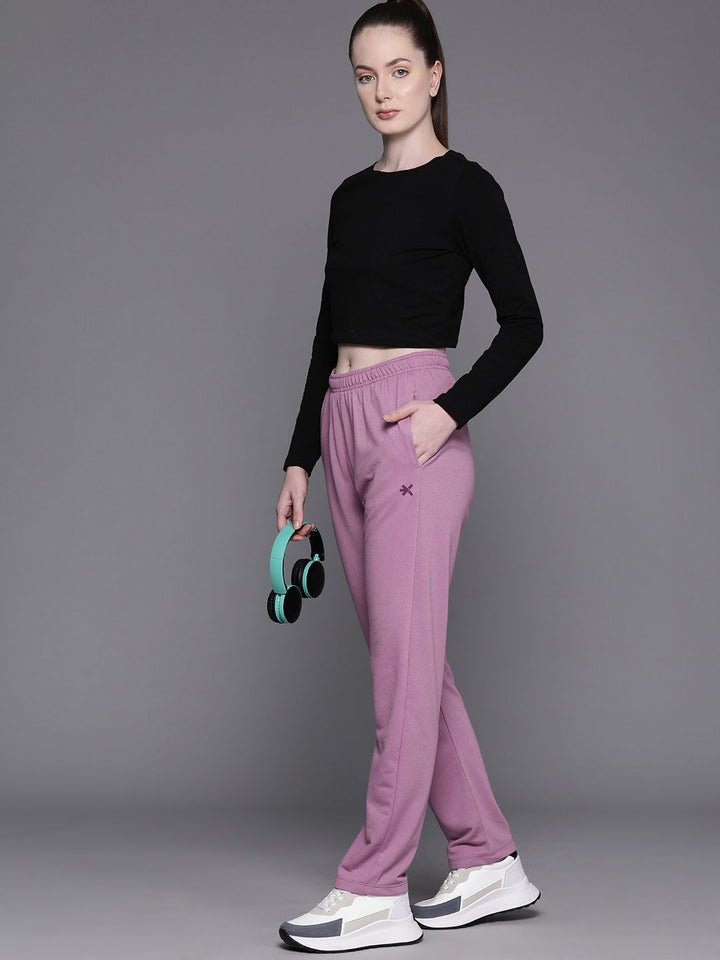 HRX by Hrithik Roshan Women Solid Track Pants
