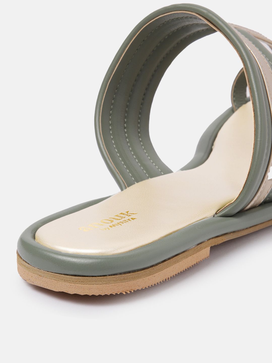 Anouk Women Colourblocked One Toe Flats