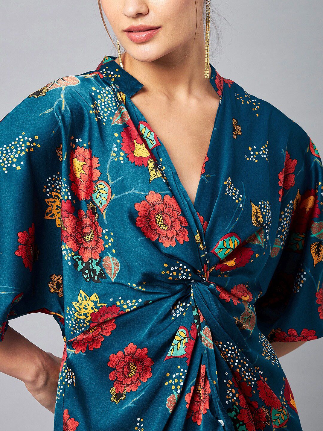 Antheaa Printed Tunic and Trousers