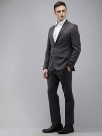 Park Avenue Super Slim Fit Notched Lapel Collar 2 Piece Formal Suit