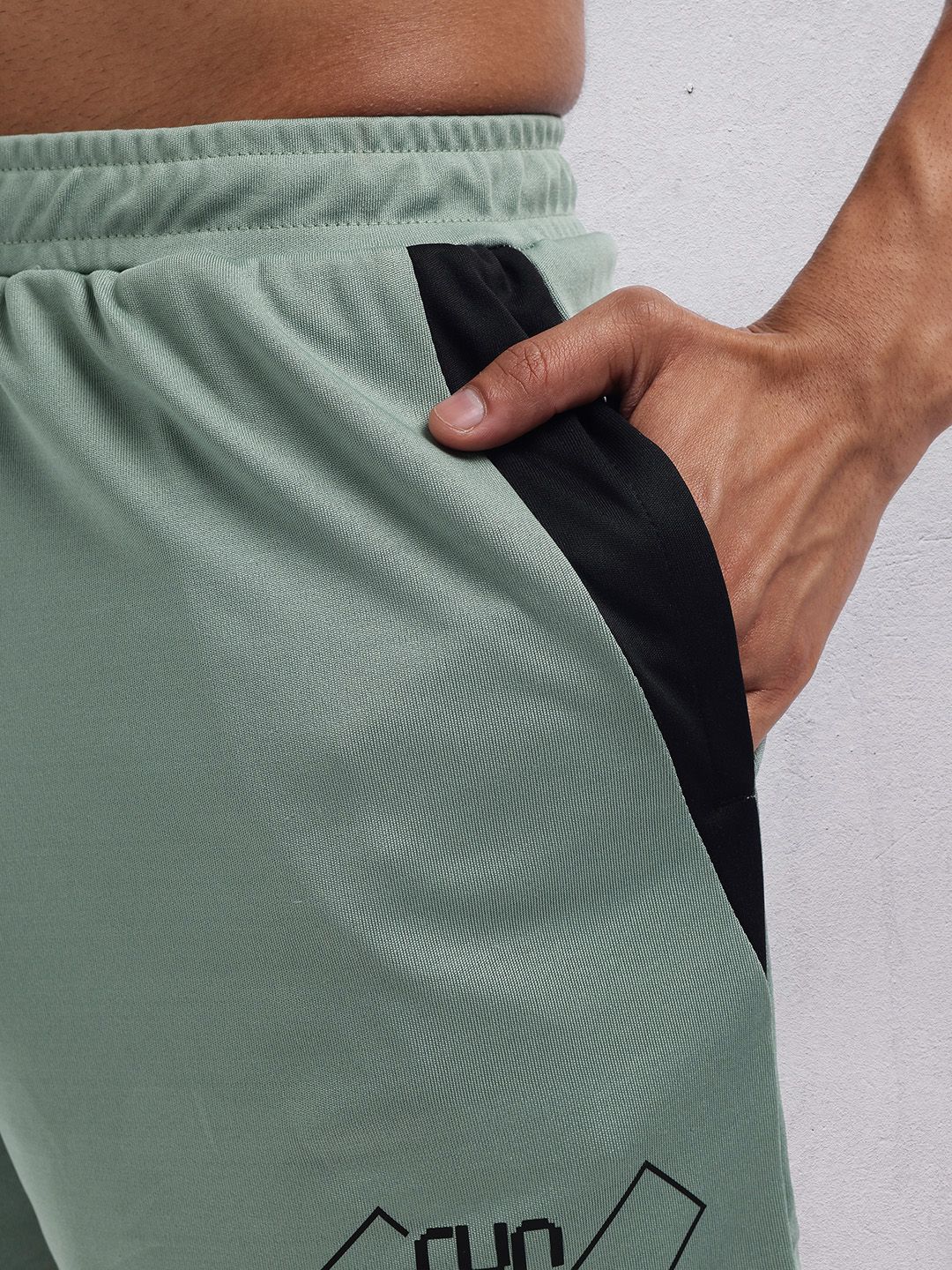 HRX by Hrithik Roshan Men Typography Print Rapid-Dry Running Shorts
