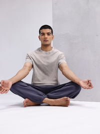 HRX by Hrithik Roshan Men Typography Printed Pure Cotton Yoga T-shirt