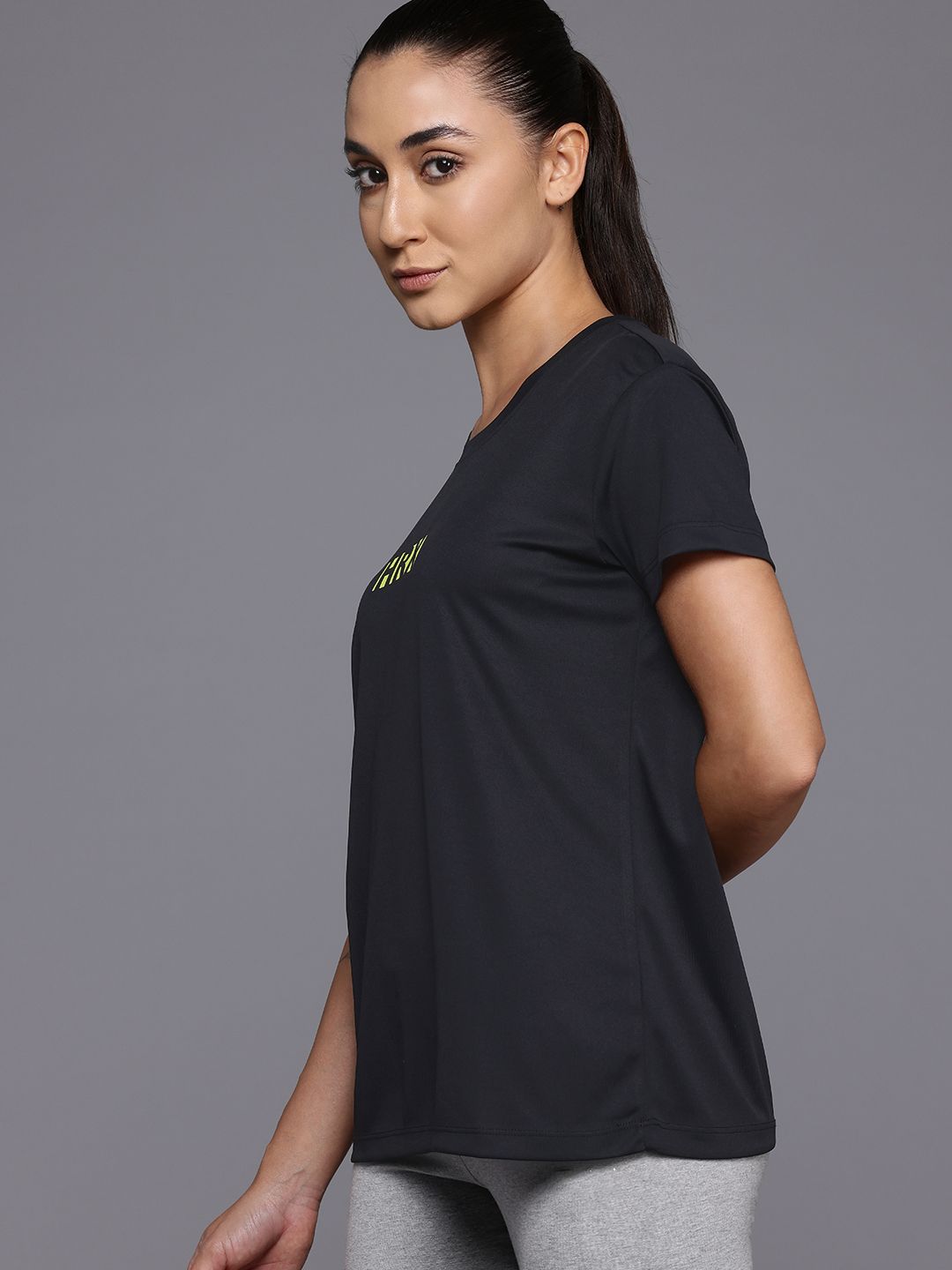 HRX oleh T-Shirt Latihan Hrithik Roshan Rapid-Dry