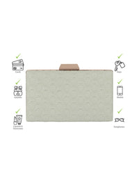 Mochi Textured Box Clutch