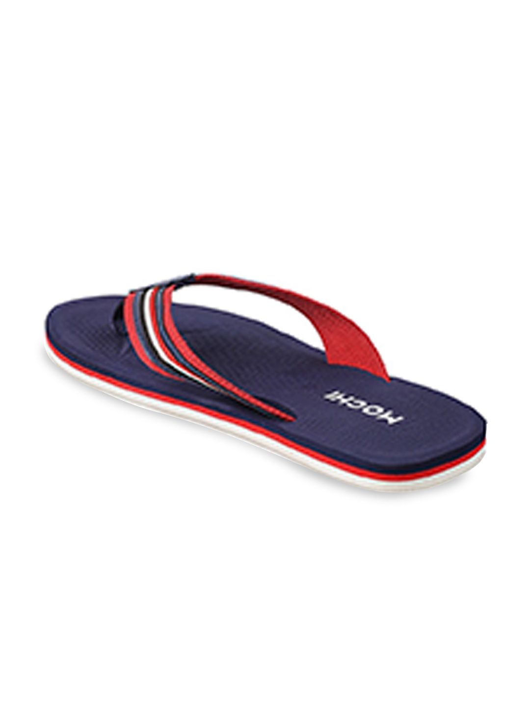 Mochi Men Blue & Red Thong Flip-Flops