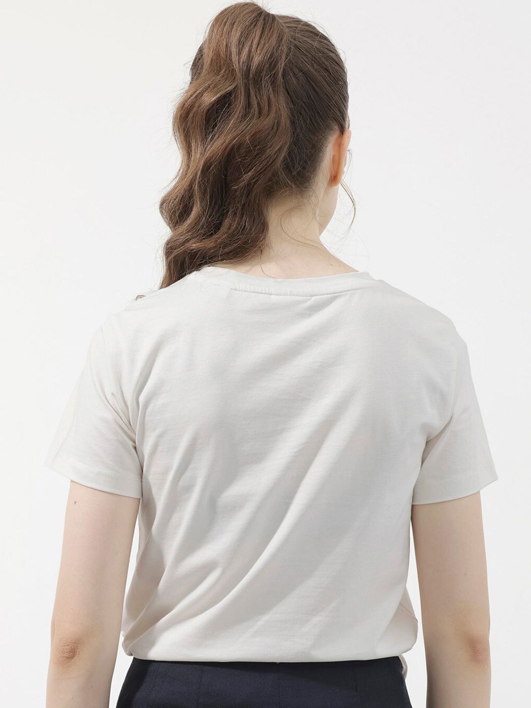 RAREISM Women Printed Pockets T-shirt