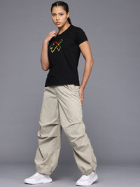 HRX by Hrithik Roshan Brand Logo Printed T-shirt