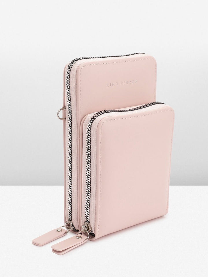 Lino Perros Brand Logo Detail Mobile Pouch
