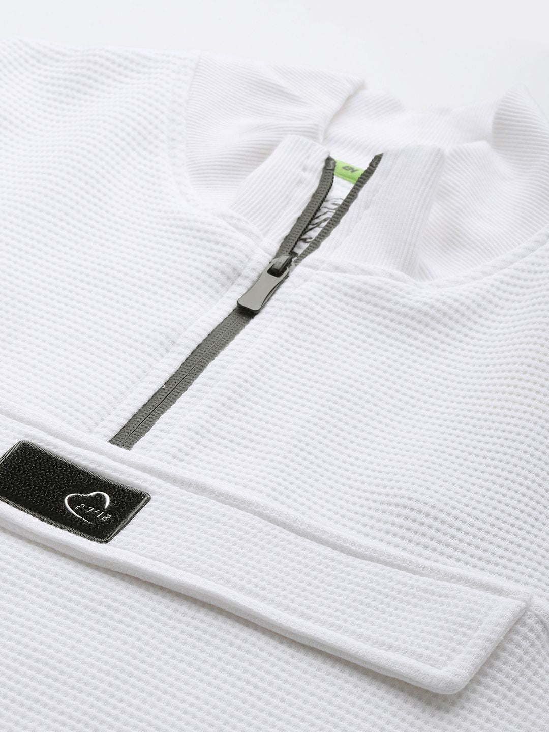 Being Human Mock Collar Pure Cotton Sweatshirt