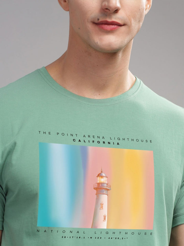 ADRO Men Printed T-shirt