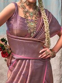 Saree mall Woven Design Zari Kanjeevaram Sarees