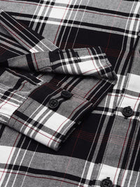 Being Human Slim Fit Opaque Pure Cotton Checked Casual Shirt