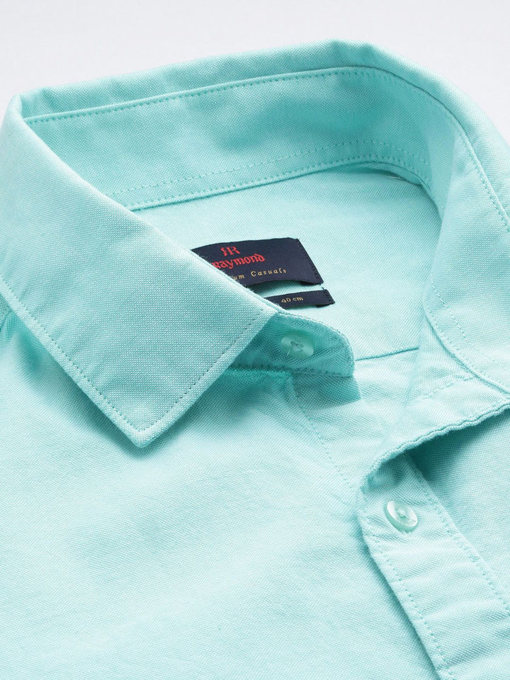 Raymond Slim Fit Pure Cotton Casual Shirt