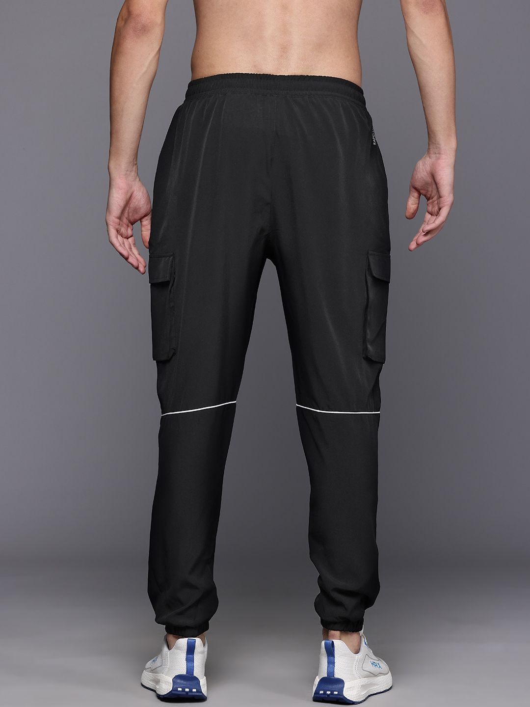 HRX by Hrithik Roshan Men Rapid-Dry Cargo Style Training Joggers