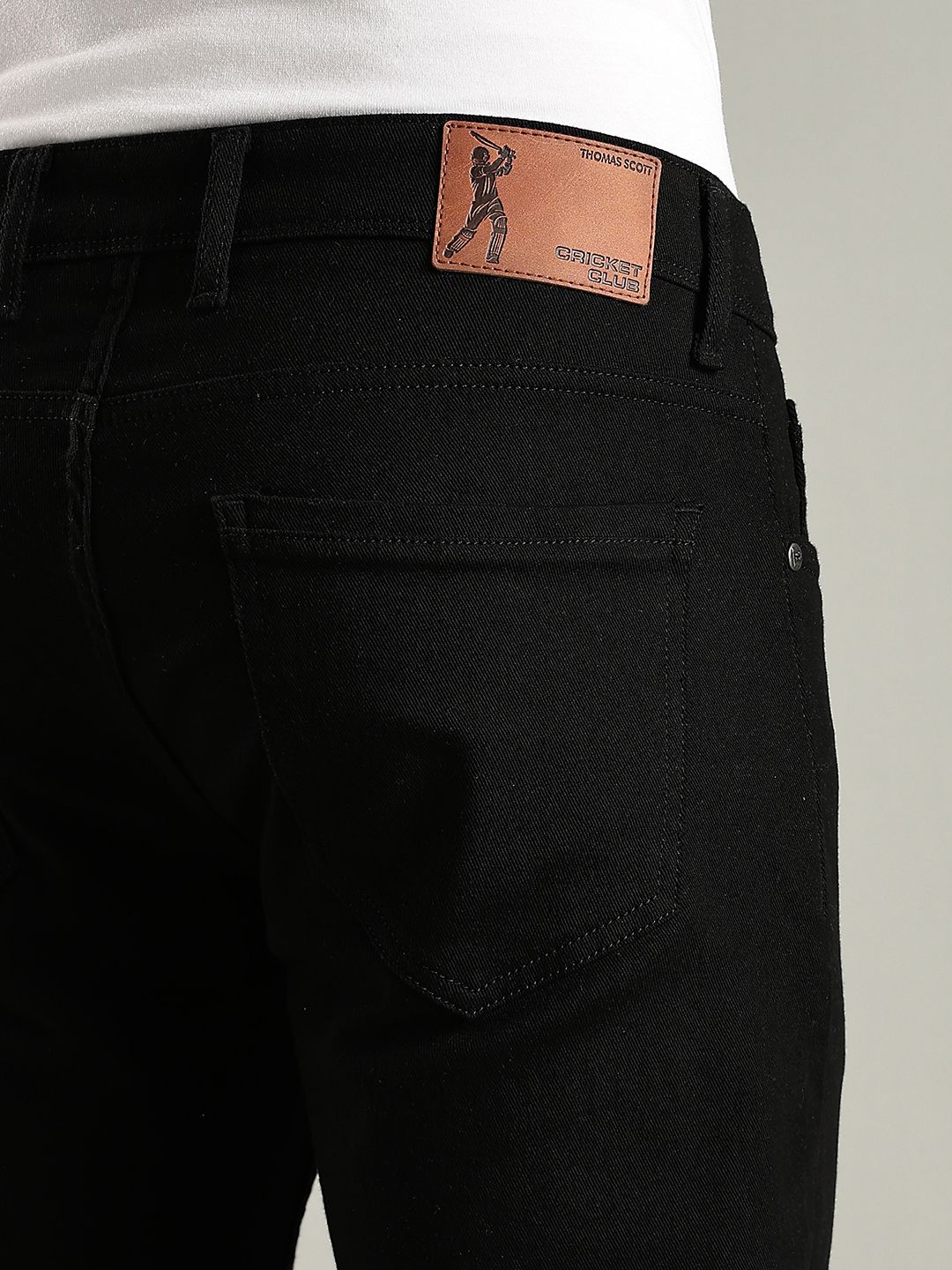 Thomas Scott Men Original Slim Fit Mid-Rise Jeans