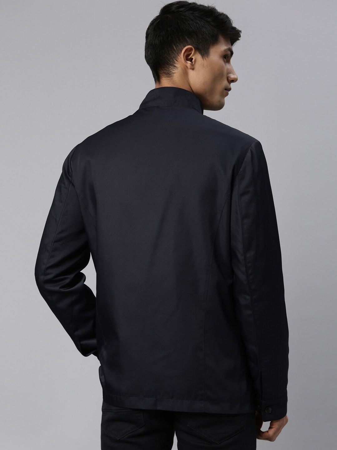 RARE RABBIT Men Berry Tailored Fit Lightweight Jacket
