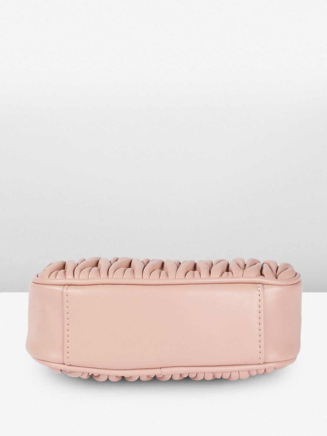DressBerry Textured Structured Shoulder Bag