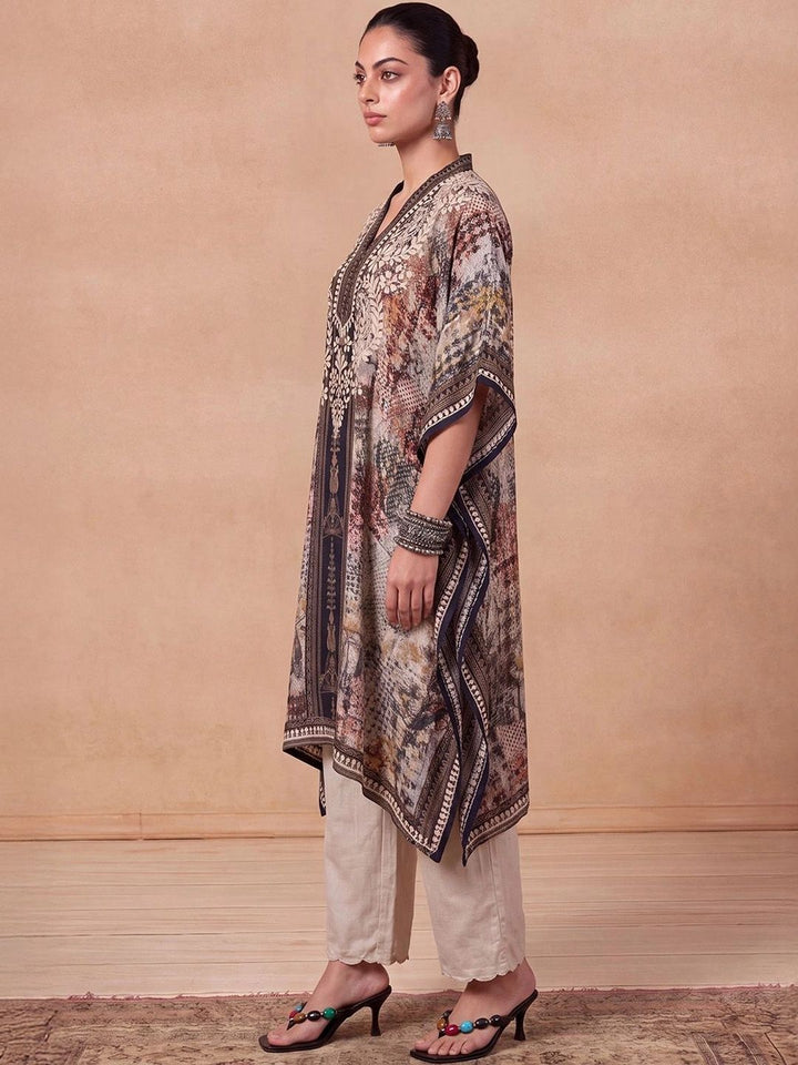 House of Chikankari Women Chikankari Crepe Kurta