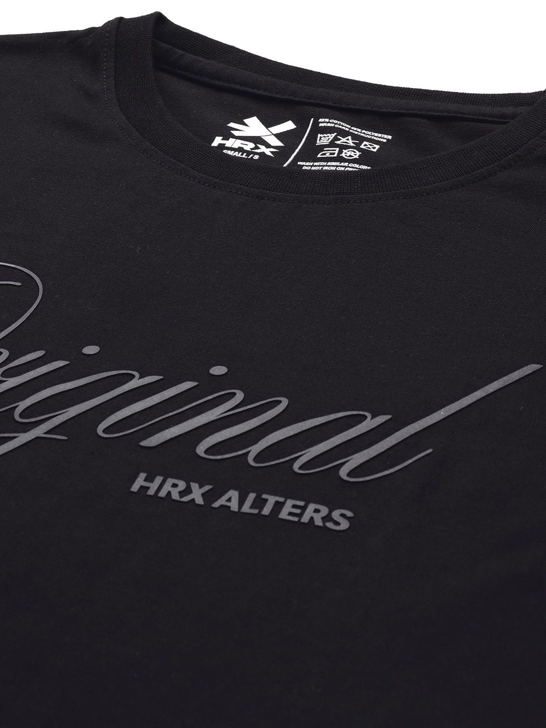 HRX by Hrithik Roshan Typography Printed T-shirt