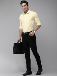 Park Avenue Pure Cotton Slim Fit Micro Checked Formal Shirt