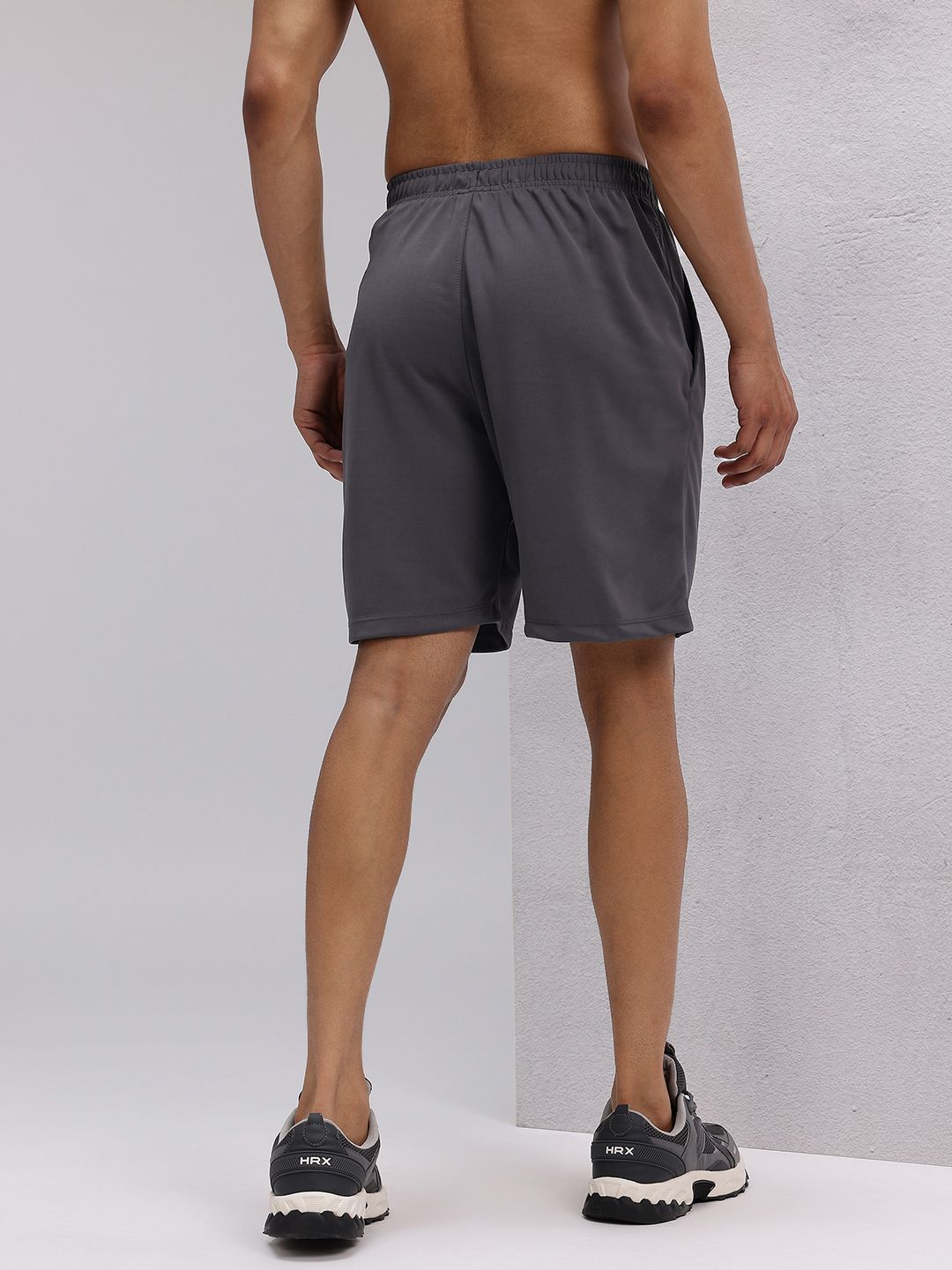 HRX by Hrithik Roshan Men Rapid-Dry Typography Print Training Shorts