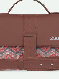 ZOUK Women Kriti Sanon Gwalior Weaves Iconic Evening Satchel