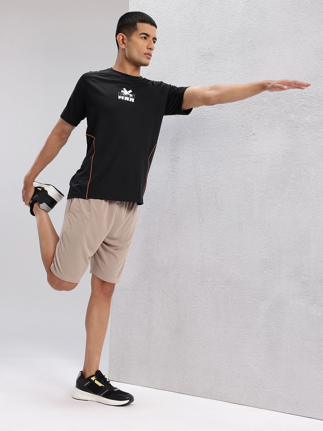 HRX by Hrithik Roshan Rapid-Dry Printed Training T-shirt