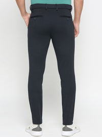 Being Human Men Mid-Rise Flat-Front Plain Regular Trousers