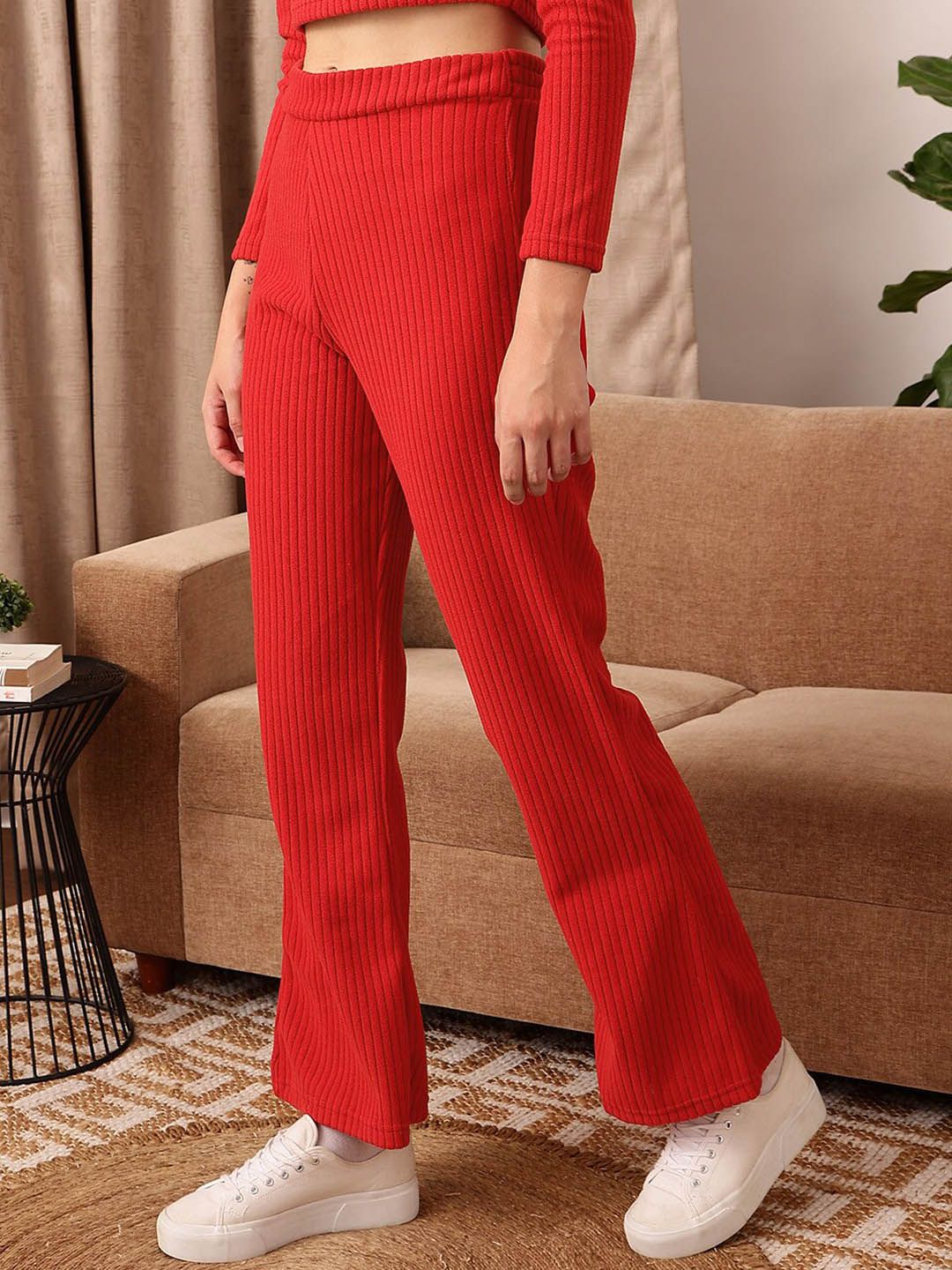 STREET 9 BASICS Women Relaxed Bootcut Trousers