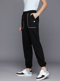 HRX by Hrithik Roshan Women Joggers with Contrast Piping