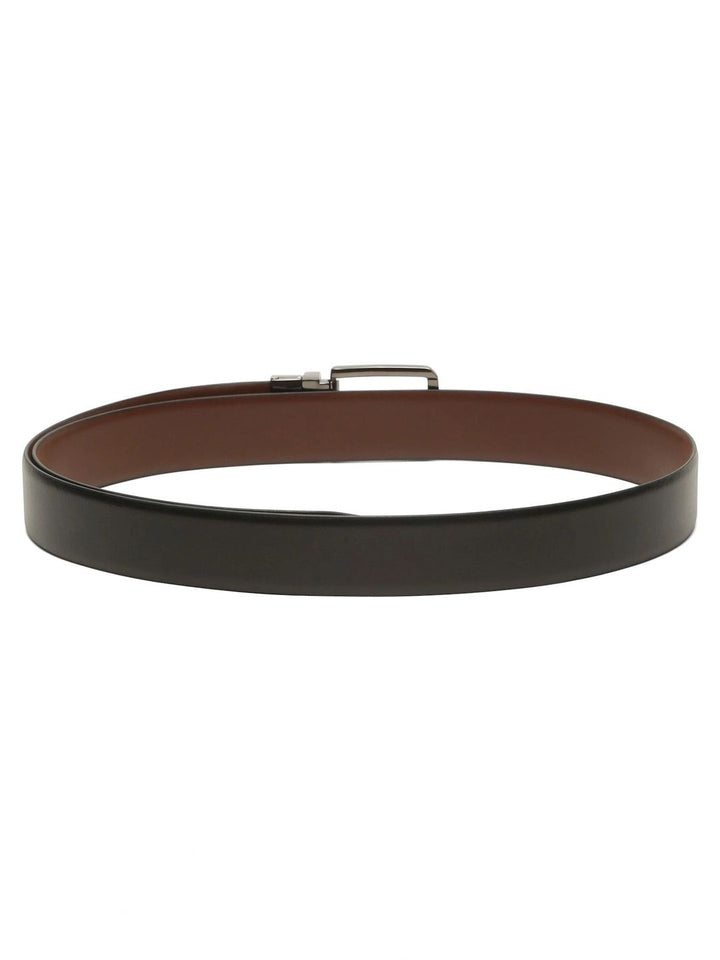 Teakwood Leathers Men Leather Reversible Formal Belt
