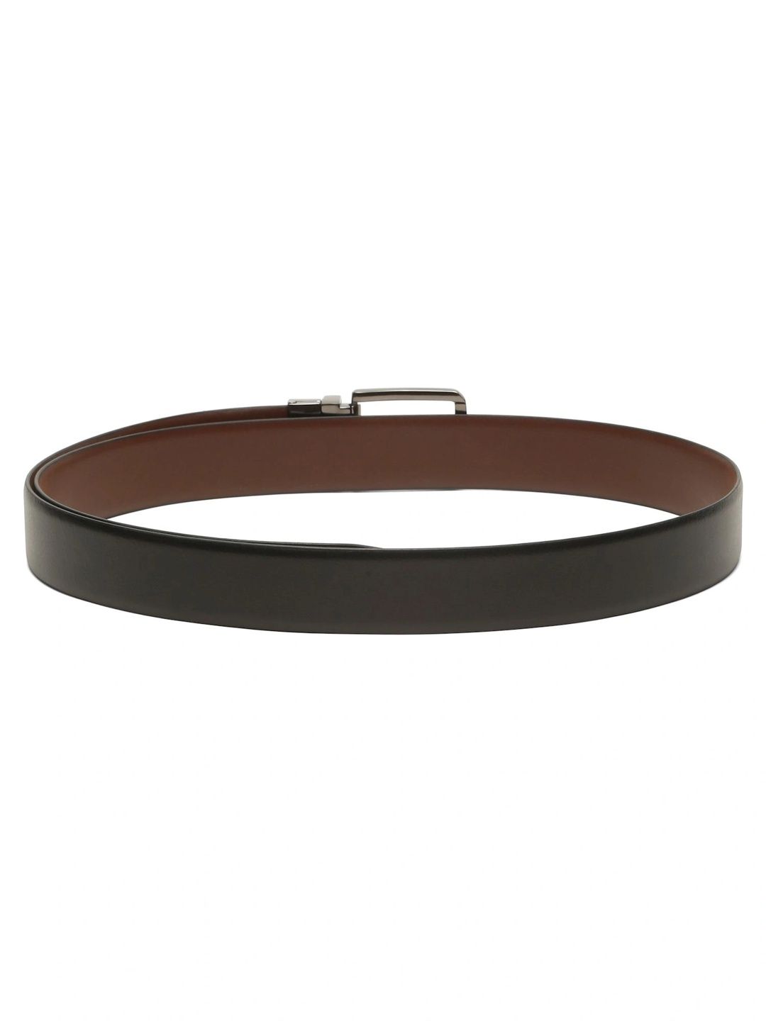 Teakwood Leathers Men Leather Reversible Formal Belt