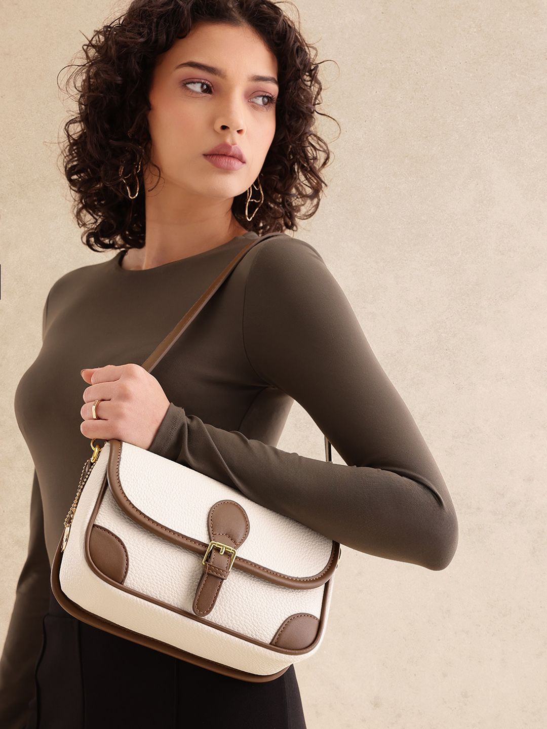 all about you Structured Shoulder Bag