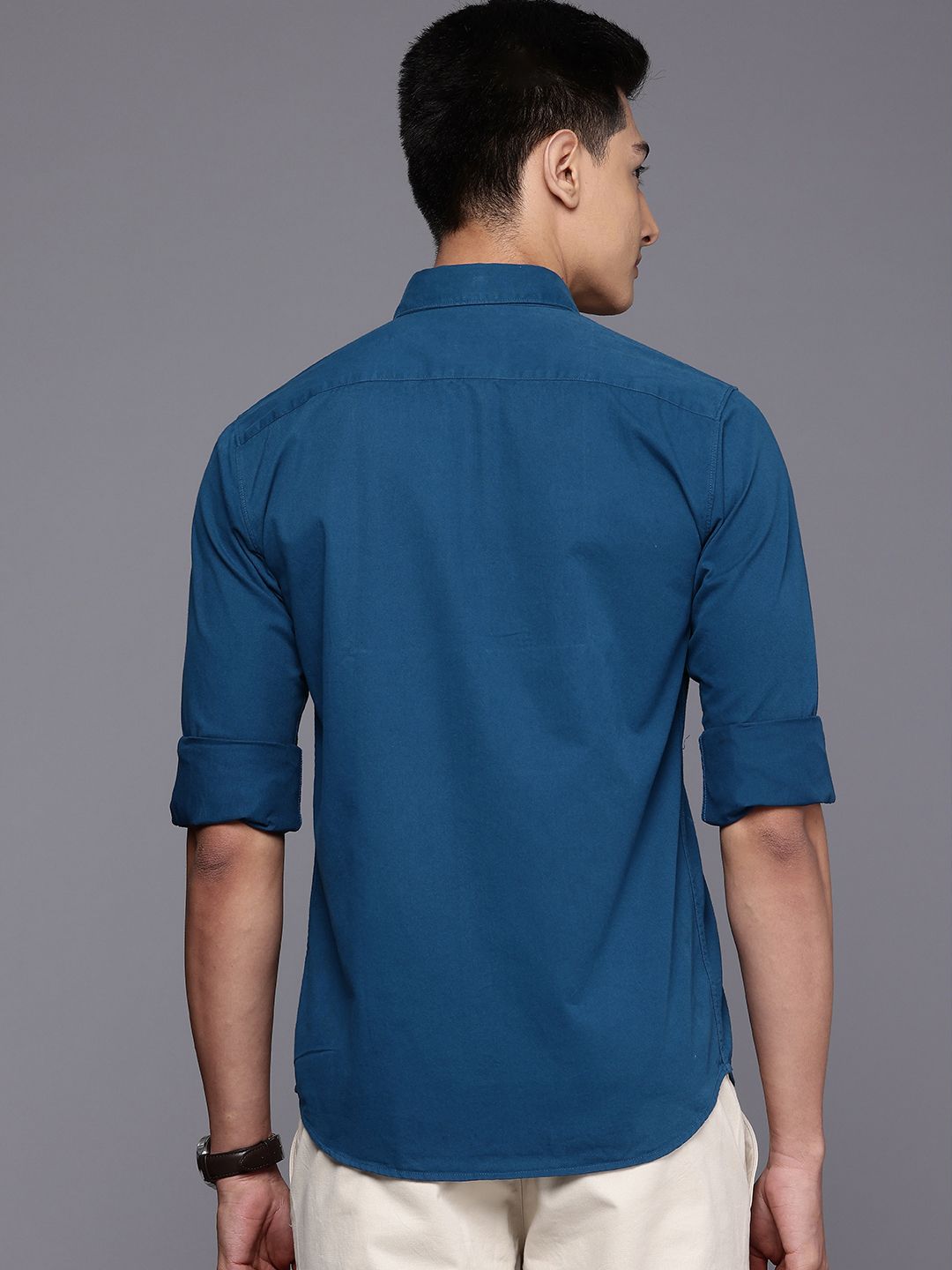 Raymond Pure Cotton Slim Fit Casual Shirt