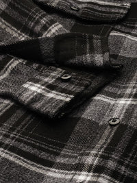 The Indian Garage Co Slim Fit Checked Pure Cotton Casual Shirt