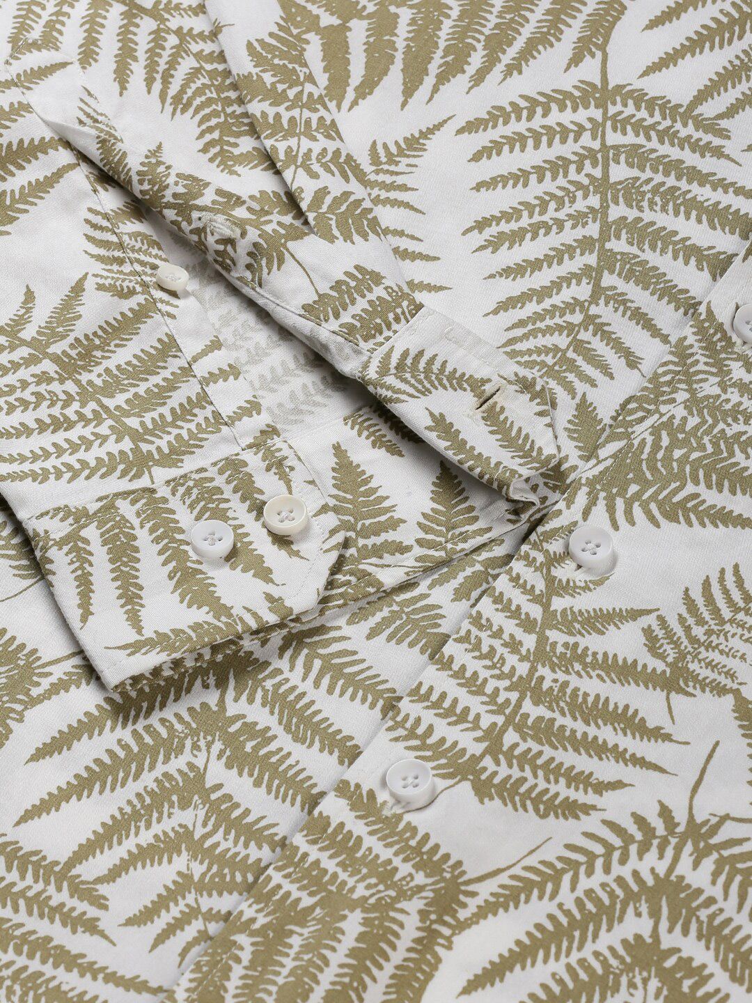 Thomas Scott Classic Fit Floral Printed Casual Pure Cotton Shirt