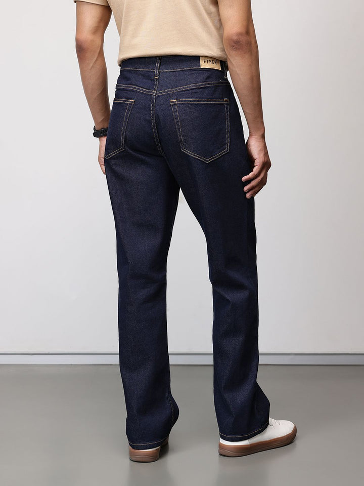 ether Grower Men Mid-Rise Pleated Comfort Fit Stretchable Jeans