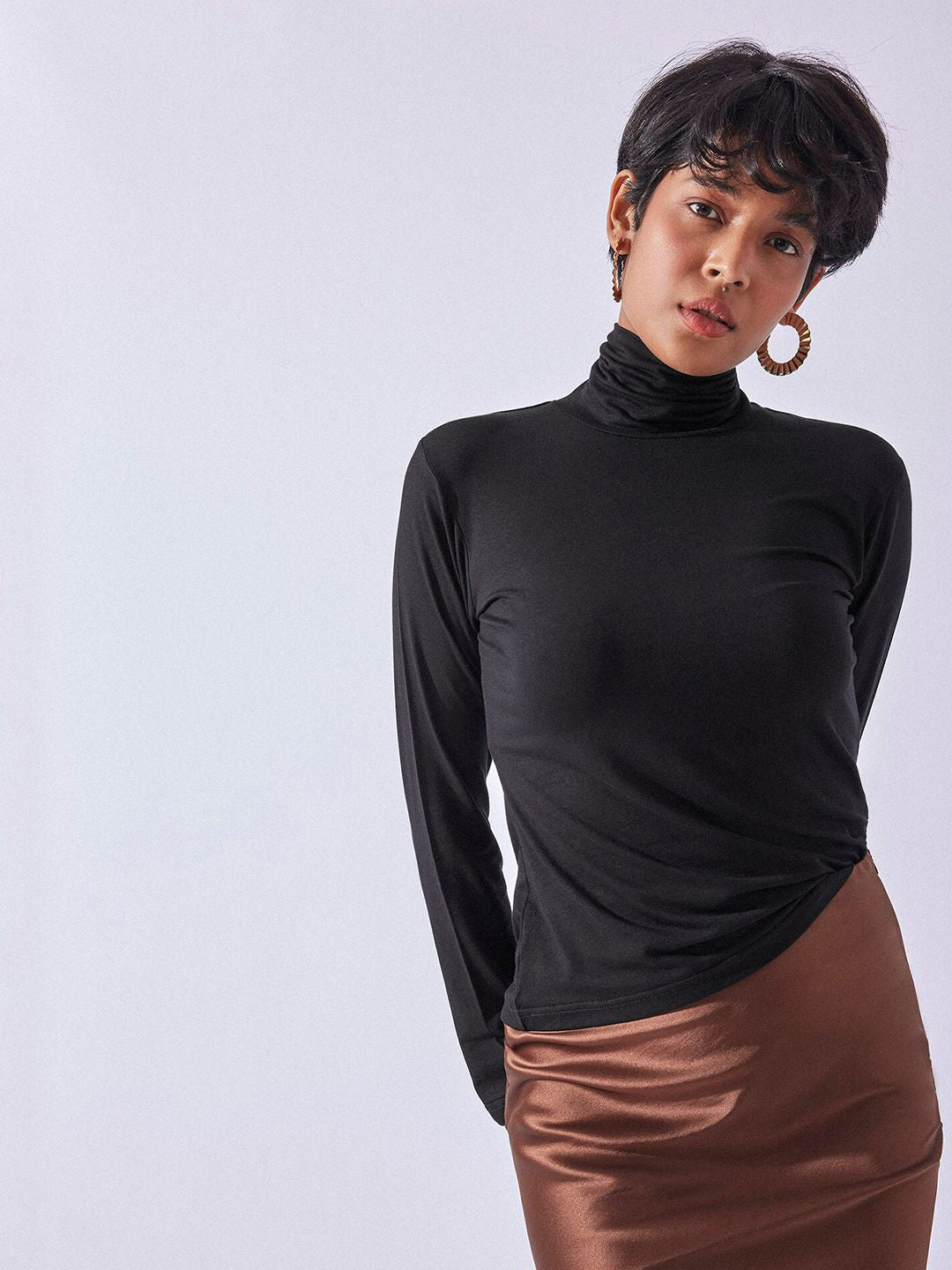 The Label Life Turtle Neck Top