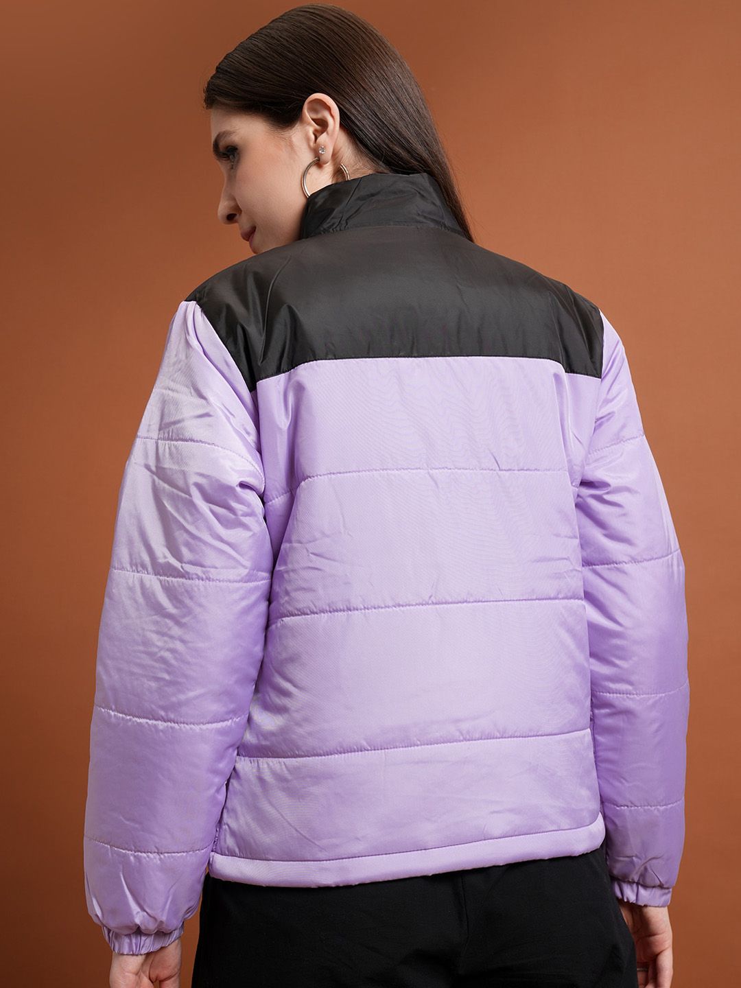 Tokyo Talkies Colourblocked Puffer Jacket