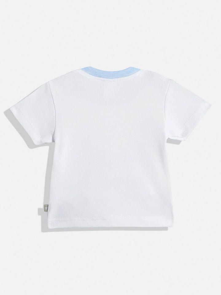Moms Love Infant Boys Pure Cotton T-shirt with Trousers