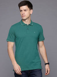 Raymond Men Polo Collar Pure Cotton T-shirt