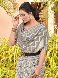 Saree mall Striped Art Silk Taant Sarees