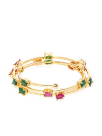 Zaveri Pearls Gold-Toned Bracelet