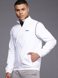HRX by Hrithik Roshan Back Print Rapid-Dry Running Jacket