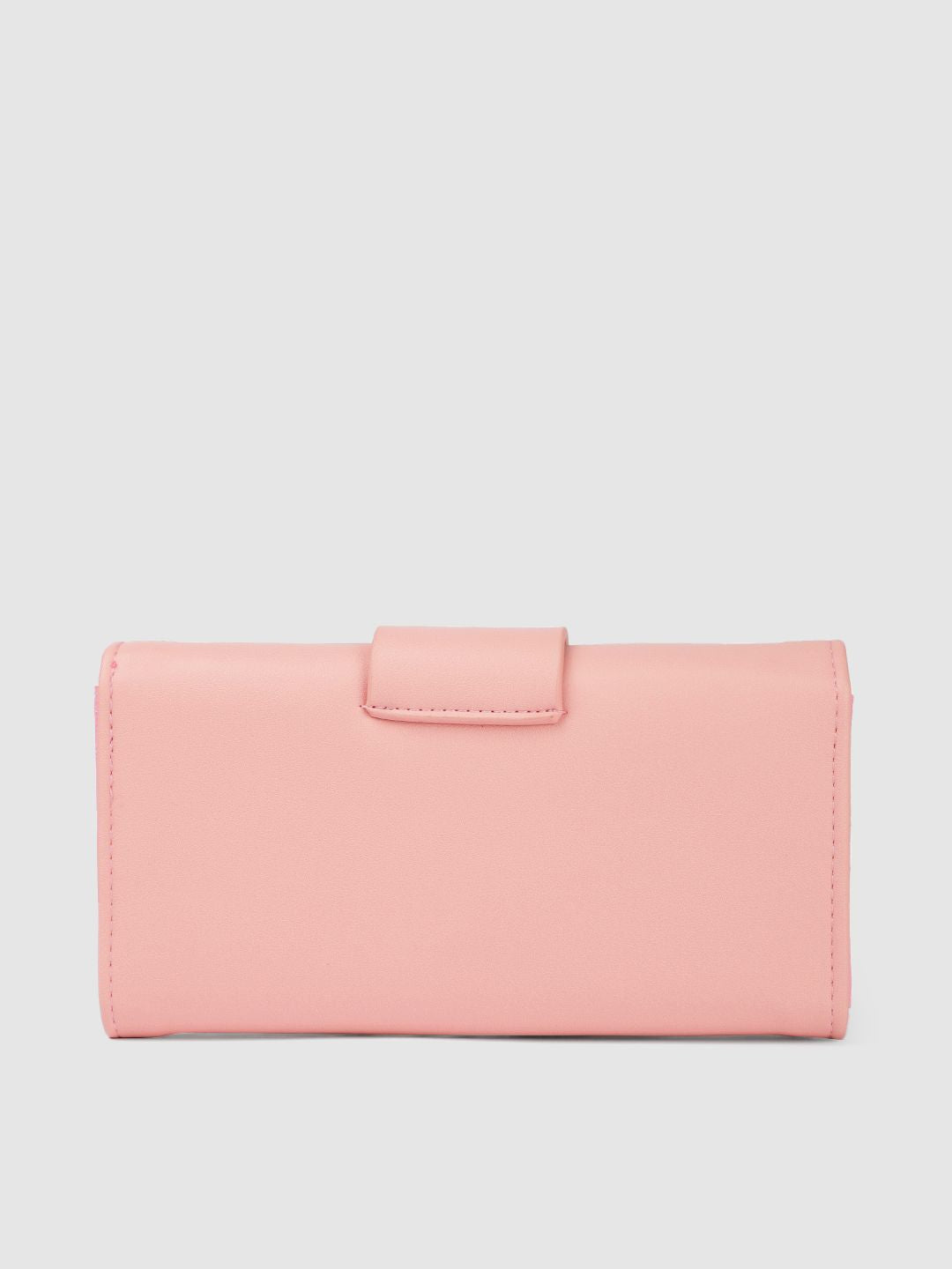 Lino Perros Women Solid Three Fold Wallet
