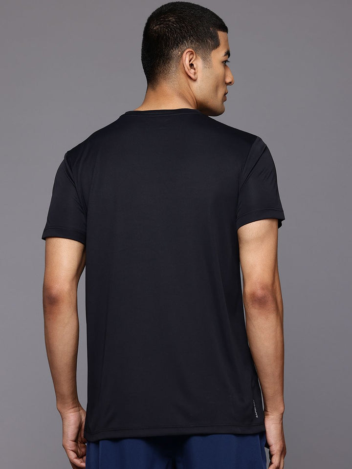 HRX by Hrithik Roshan Typography Printed Rapid-Dry Training T-shirt