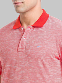 Park Avenue Polo Collar Short Sleeves Slim Fit T-shirt