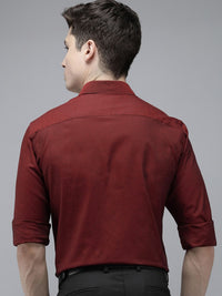 Park Avenue Pure Cotton Slim Fit Cutaway Collar Formal Shirt
